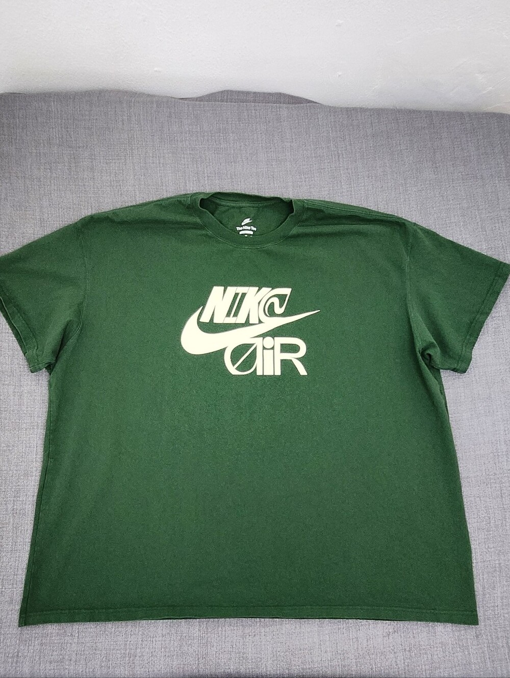 Nike Loose Fit Green Nike Air 100% Cotton Tee. 4XL